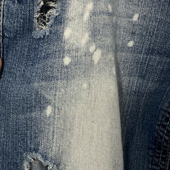 Ariya Jeans Womens 7/8 Distressed Bootcut - Picture 5 of 8